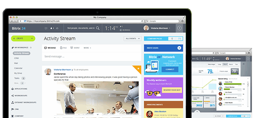 Bitrix24 Collaboration Software